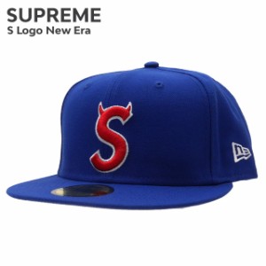 新品 シュプリーム SUPREME S Logo New Era ニューエラ Sロゴ キャップ ROYAL ブルー 青 ヘッドウェア