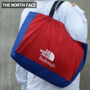 新品 ザ・ノースフェイス THE NORTH FACE Backmagic 店舗限定 BM LOOP Tote M トートバッグ SS(スカーレットセイジxソーダライトブルー) 