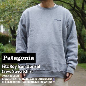 新品 パタゴニア Patagonia Fitz Roy Icon Uprisal Crew Sweatshirt フィッツロイ アイコン アップライザル クルー スウェットシャツ 396