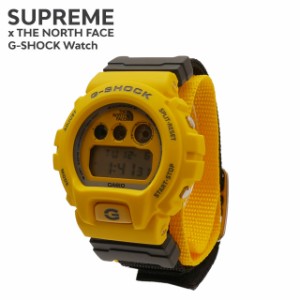 新品 シュプリーム SUPREME x ザ ノースフェイス THE NORTH FACE x カシオ CASIO G-SHOCK DW-6900 Gショック 腕時計 YELLOW イエロー グ