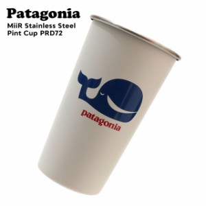 新品 パタゴニア Patagonia ミアー MiiR Stainless Steel Pint Cup ステンレススチール ショーティ パイント カップ クジラ WHITE ホワイ