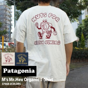 新品 パタゴニア Patagonia M's Mr. Hex Organic Tee ミスター ヘックス オーガニック Tシャツ 37668 アウトドア キャンプ サーフ 海 山 