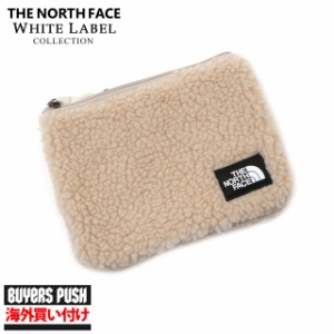 新品 ザ ノースフェイス ホワイトレーベル THE NORTH FACE WHITE LABEL NN2PN91B FLEECE POUCH SQUARE ポーチ CRE クリーム ボア ギフト 