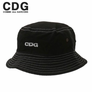 新品 シーディージー CDG コムデギャルソン COMME des GARCONS GARMENT DYED HAT ハット BLACK ブラック 黒 ヘッドウェア