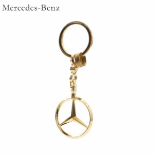 新品 メルセデス・ベンツ Mercedes-Benz キーリング オープンスター キーホルダー キーチェーン GOLD ゴールド B66953741 グッズ CAR GOO