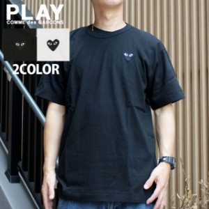 新品 プレイ コムデギャルソン PLAY COMME des GARCONS MENS BLACK HEART TEE Tシャツ T064 半袖 定番 ワッペン ハート ロゴ クルーネッ