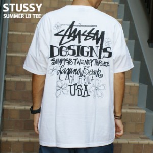 新品 ステューシー STUSSY SUMMER LB TEE Tシャツ WHITE ホワイト 半袖Tシャツ