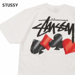 新品 ステューシー STUSSY SUITS TEE Tシャツ WHITE ホワイト 半袖Tシャツ