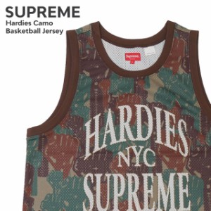 新品 シュプリーム SUPREME Hardies Camo Basketball Jersey タンクトップ バスケタンク ストリート スケート スケーター 半袖Tシャツ