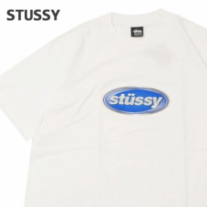 新品 ステューシー STUSSY EMBLEM PIG.DYED TEE ピグメント ダイ Tシャツ MADE IN USA スケート ストリート エイトボール ストックロゴ 