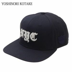 新品 ヨシノリコタケ YOSHINORI KOTAKE NYC LOGO CAP キャップ エンブレム ゴルフキャップ スポーツ ヘッドウェア
