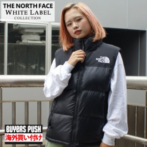 新品 ザ ノースフェイス ホワイトレーベル THE NORTH FACE WHITE LABEL NV3NP55A NUPTSE ON BALL VEST ヌプシ ベスト BLACK ブラック BUY