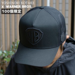 [100個限定!!] 新品 ヨシノリコタケ YOSHINORI KOTAKE x バーニーズ ニューヨーク BARNEYS NEWYORK x WARNER BROS. WB LOGO MESH CAP ワ