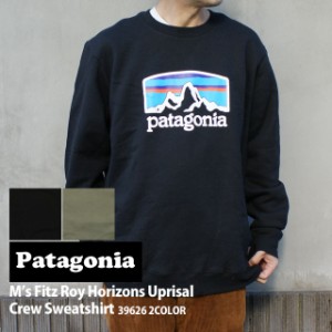 新品 パタゴニア Patagonia M's Fitz Roy Horizons Uprisal Crew Sweatshirt フィッツロイ ホライゾンズ アップライザル クルー スウェッ
