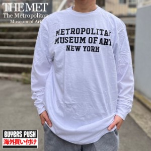 新品 メトロポリタン美術館 The Metropolitan Museum of Art MET Met Campus Long-Sleeve Tee 長袖Tシャツ ミュージアムショップ 限定 国