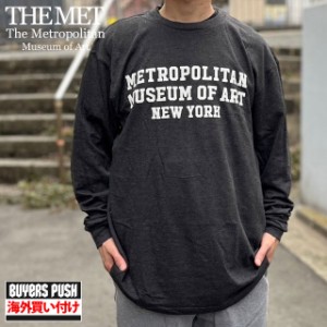 新品 メトロポリタン美術館 The Metropolitan Museum of Art MET Met Campus Long-Sleeve Tee 長袖Tシャツ ミュージアムショップ 限定 国