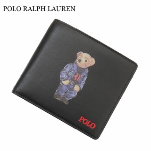 新品 ポロ ラルフローレン POLO RALPH LAUREN Polo Bear Print Folded Wallet ベア 二つ折り財布 ウォレット グッズ