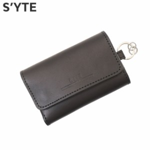 新品 サイト S'YTE LEATHER TRI-FOLD MINI WALLET 三つ折り ウォレット 財布 キーリング Yohji Yamamoto ヨウジヤマモト プリュス プール