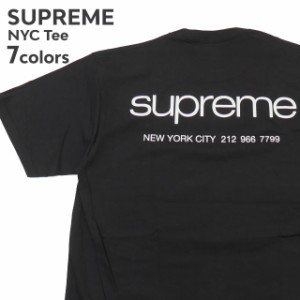 新品 シュプリーム SUPREME NYC Tee Tシャツ ストリート スケート スケーター 半袖Tシャツ