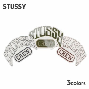 新品 ステューシー STUSSY STUSSY CREW STICKER ステッカー スケート ストリート エイトボール ストックロゴ ストゥーシー スチューシー 