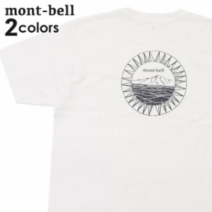 新品 モンベル mont-bell Pear Skin Cotton Tee Shimayama ペアスキンコットン しま山 Tシャツ 2104815 アウトドア キャンプ 山登り ハイ