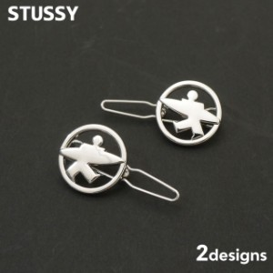 新品 ステューシー STUSSY SURFMAN HAIRCLIP サーフマン ヘアクリップ 単品販売 バラ売り スケート ストリート エイトボール ストックロ