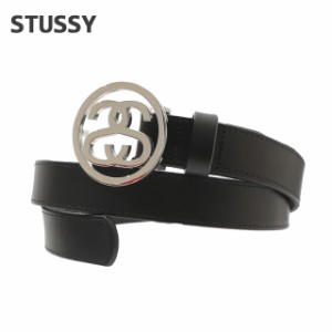 新品 ステューシー STUSSY SSLINK BUCKLE BELT SSリンク バックル レザーベルト グッズ