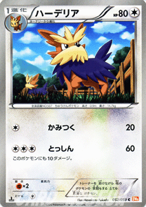 ポケモンカード BW6 ≪ハーデリア≫【C】