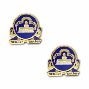 アメリカ陸軍 クレスト 第24歩兵連隊 - Semper Paratus (San Juan) | 歩兵/Infantry