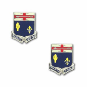 アメリカ陸軍 クレスト 第155歩兵連隊 ミシシッピ州陸軍州兵 - stand fast | 歩兵/Infantry