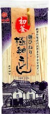 はくばく 【初釜】麺ひねり極細うどん 200gｘ10入　1ケース【無料包装・のし対応可能】