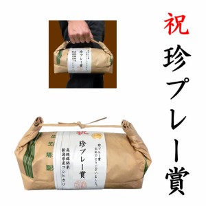 【事業所配送（個人宅不可）】 【ゴルフコンペ賞品・景品】 「珍プレー賞」 高級銘柄米 新潟県産コシヒカリ 2kg ハンディタイプ