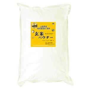 特別栽培米 玄米パウダー（玄米粉） 長期保存包装　900gx10袋（１ケース）