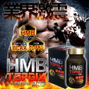 男性向け最新筋トレ＆ダイエットサプリ【HMB トップギアプロ】materi76P4