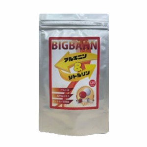 ●送料無料☆男性力サポートサプリ【BIGBAHN（ビッグバン） アルギニン&シトルリン】男性☆元気☆活力☆応援☆スタミナ☆ L-シトルリン/L