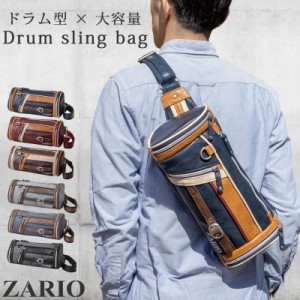 ボディバッグ メンズ 鞄 バッグ コンパクト 斜め掛け ショルダーバッグ 肩掛け ZARIO ザリオ 【ZA-1001】 ブランド 人気