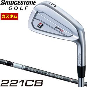 特注カスタムクラブ ブリヂストンゴルフ TOUR B 221CB アイアン TENSEI BS Black 80i シャフト 5本セット[＃6-PW]