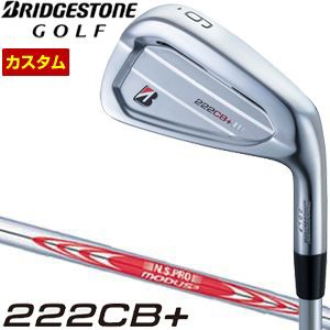 特注カスタムクラブ ブリヂストンゴルフ TOUR B 222CB+ アイアン N.S.PRO MODUS3 TOUR120 シャフト 5本セット[＃6-PW]