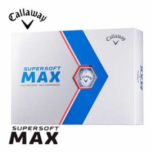 キャロウェイ 2023 SUPER SOFT MAX ゴルフボール [12球入り]