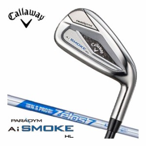 キャロウェイ PARADYM Ai SMOKE HL アイアン N.S.PRO Zelos 7 シャフト 5本セット[＃6-PW]