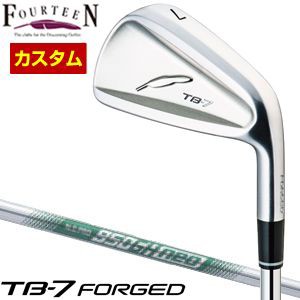 特注カスタムクラブ フォーティーン TB-7 Forged アイアン N.S. PRO 950GH neo シャフト 単品[＃5、＃6、＃7、＃8、＃9、PW]