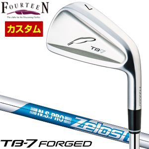 特注カスタムクラブ フォーティーン TB-7 Forged アイアン N.S.PRO ZEROS 6 シャフト 単品[＃5、＃6、＃7、＃8、＃9、PW]