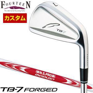 特注カスタムクラブ フォーティーン TB-7 Forged アイアン N.S.PRO MODUS3 TOUR125 シャフト 4本セット[＃7-P]