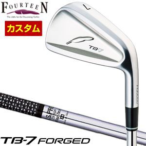 特注カスタムクラブ フォーティーン TB-7 Forged アイアン N.S. PRO 750GH シャフト 単品[＃5、＃6、＃7、＃8、＃9、PW]