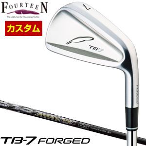 特注カスタムクラブ フォーティーン TB-7 Forged アイアン USTマミヤ アッタス FF IRON 65 / 75 / 85 / 95 シャフト 単品[＃5、＃6、＃7