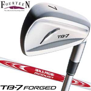 フォーティーン TB-7 Forged アイアン N.S.PRO MODUS TOUR 105 スチールシャフト 5本セット[＃6-P]