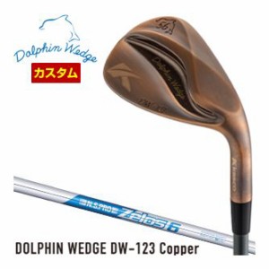 特注カスタムクラブ キャスコ ドルフィン DW-123 ウエッジ Copper N.S.PRO ZELOS6 スチールシャフト