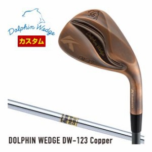 特注カスタムクラブ キャスコ ドルフィン DW-123 ウエッジ Copper ダイナミックゴールド スチールシャフト