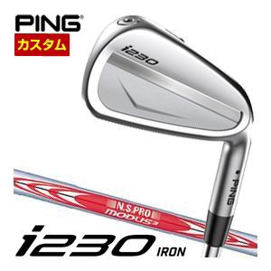 特注カスタムクラブ ピン i230 アイアン N.S.PRO MODUS3 TOUR105 シャフト 単品[＃3、＃4、＃5、＃6、＃7、＃8、＃9、PW、UW]