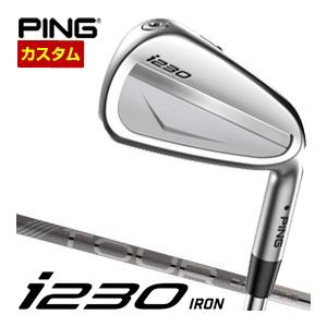 特注カスタムクラブ ピン i230 アイアン PING TOUR 2.0 CHROME I カーボンシャフト 単品[＃3、＃4、＃5、＃6、＃7、＃8、＃9、PW、UW]